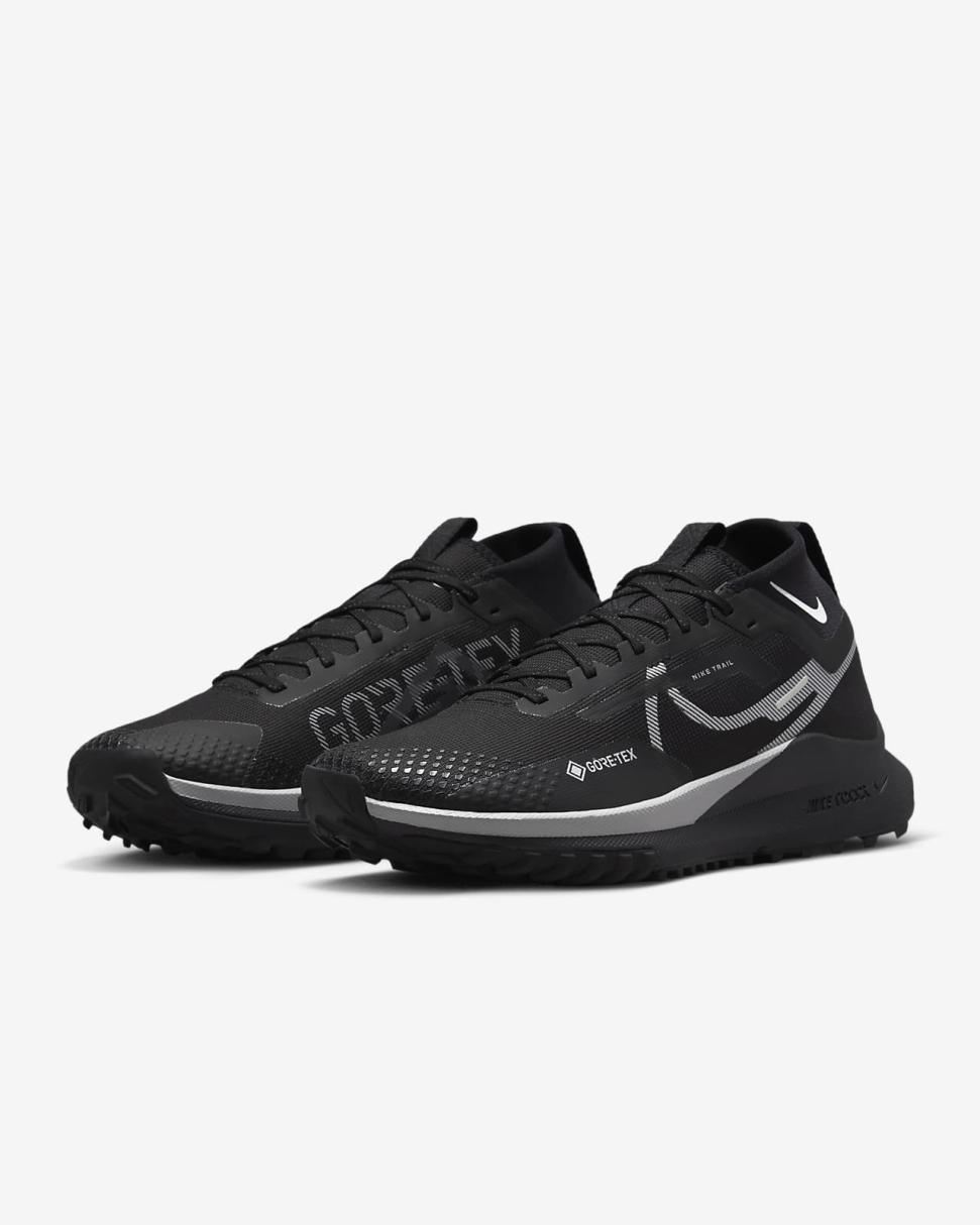 Nike Pegasus Trail 4 GORE-TEX Black/Reflect Silver/Wolf Grey | Mens Nike Running