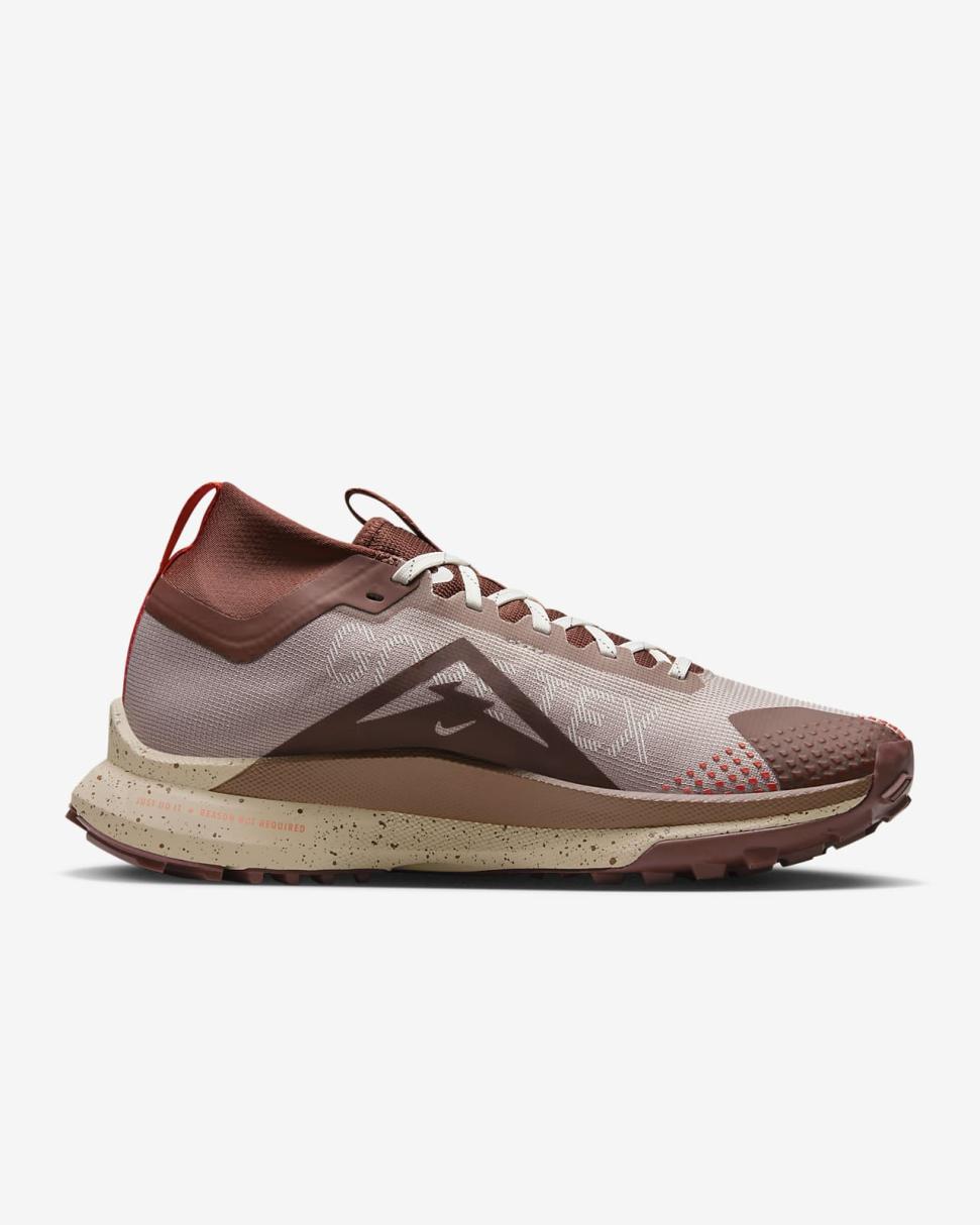 Nike Pegasus Trail 4 GORE-TEX Diffused Taupe/Dark Pony/Sail/Picante Red | Womens Nike Running