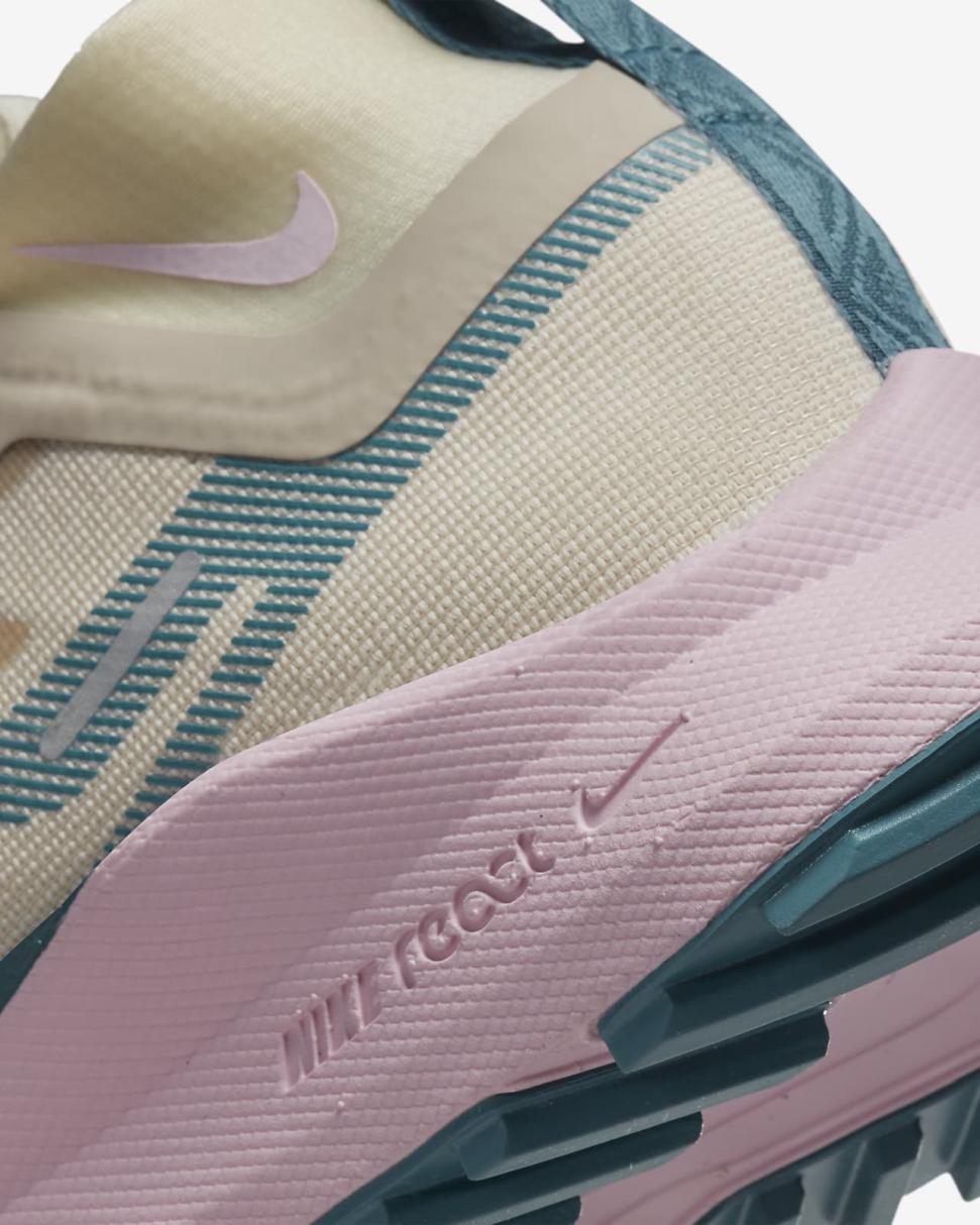 Nike Pegasus Trail 4 GORE-TEX Sanddrift/Coconut Milk/Pearl Pink/Mineral Teal | Womens Nike Running