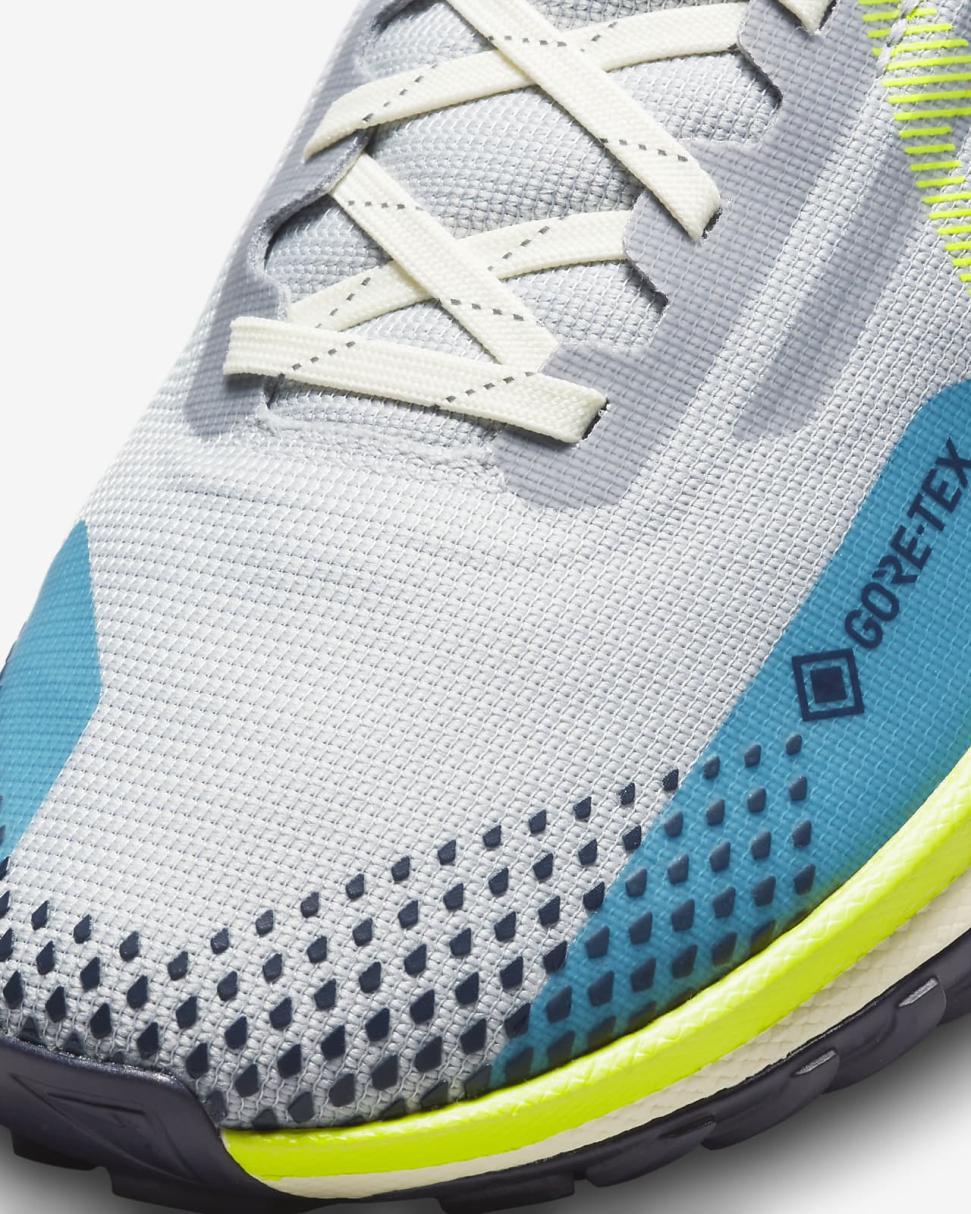 Nike Pegasus Trail 4 GORE-TEX Wolf Grey/Stadium Green/Baltic Blue/Volt | Womens Nike Running