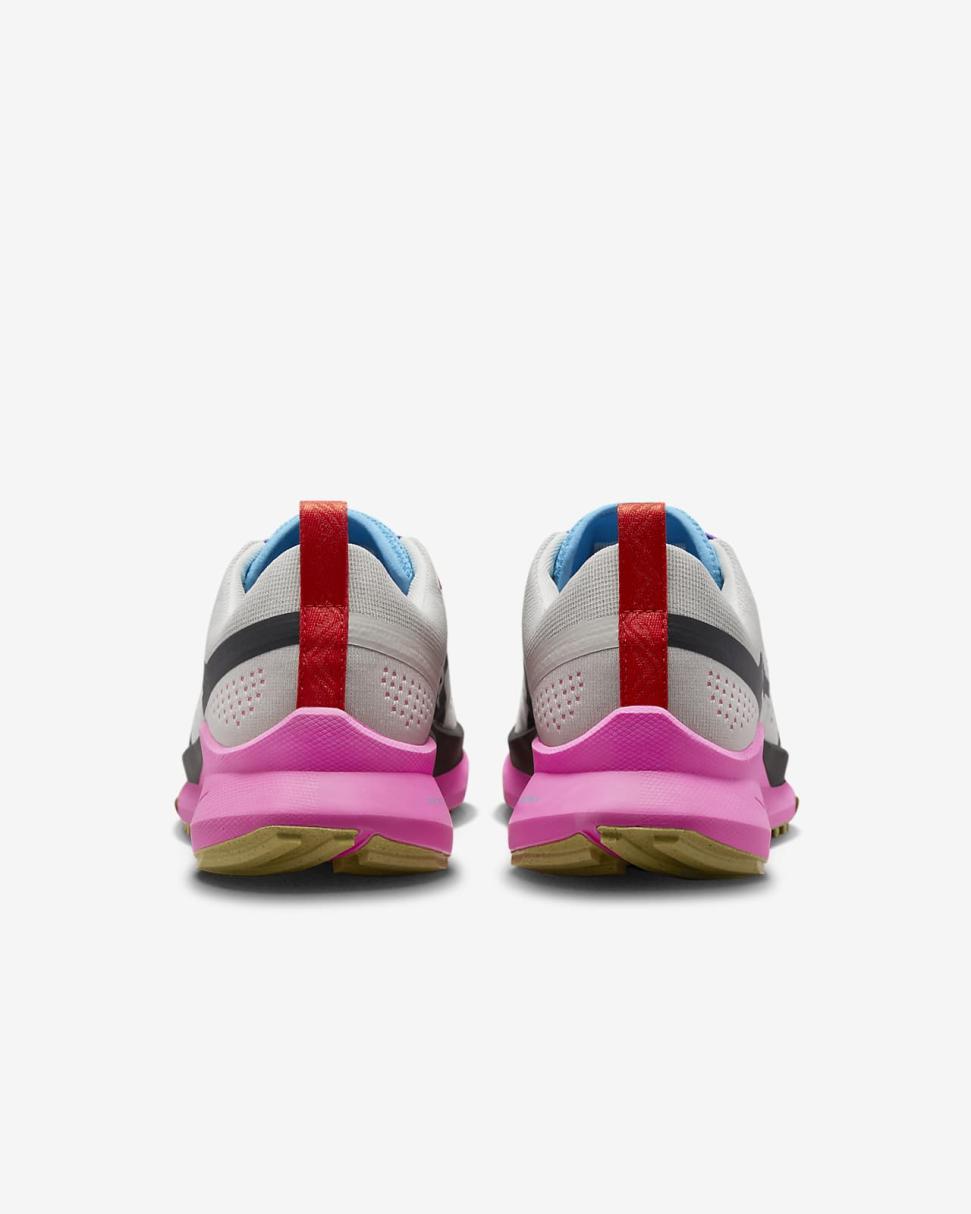 Nike Pegasus Trail 4 Light Orewood Brown/Blue Lightning/Pink Spell/Dark Smoke Grey | Womens Nike Running