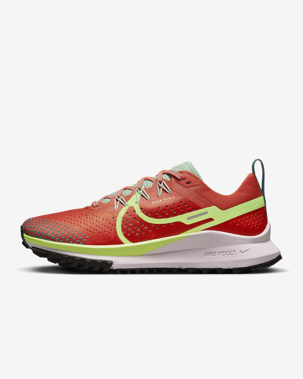 Nike Pegasus Trail 4 Mantra Orange/Enamel Green/Bicoastal/Ghost Green | Womens Nike Running