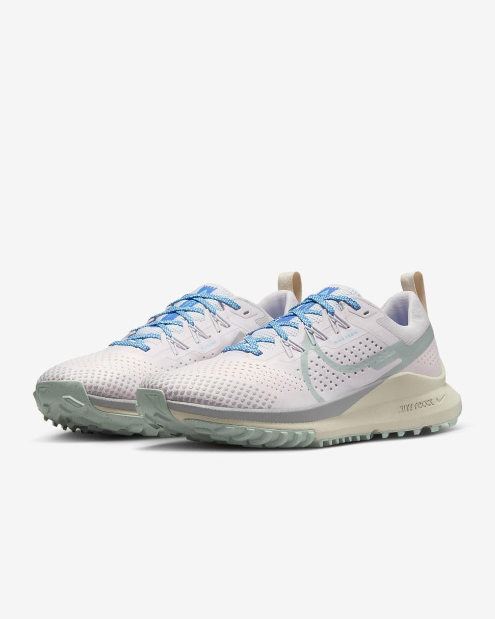 Nike Pegasus Trail 4 Pearl Pink/Football Grey/Baltic Blue/Wolf Grey | Womens Nike Running