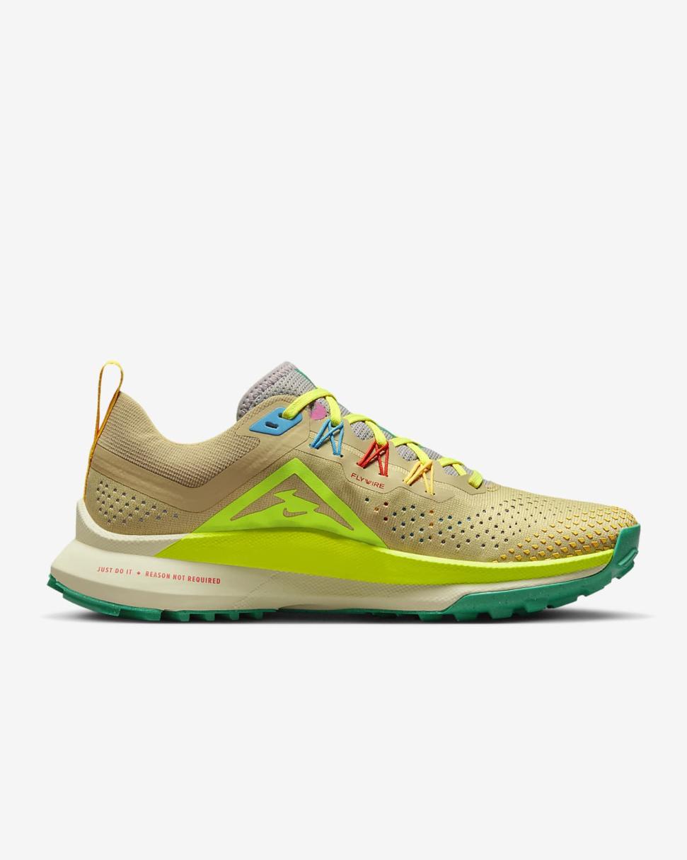 Nike Pegasus Trail 4 Team Gold/Baltic Blue/Stadium Green/Volt | Womens Nike Running