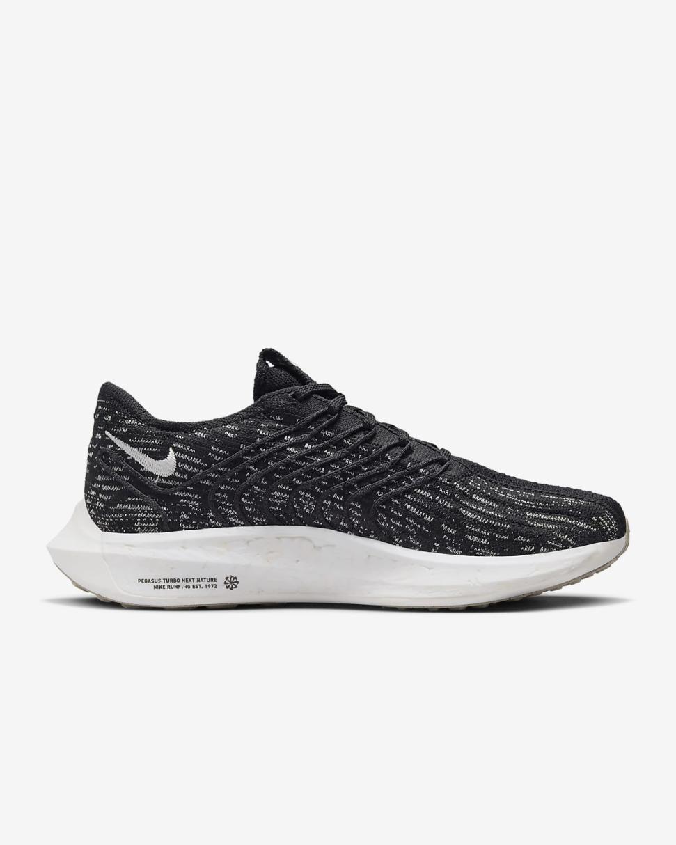 Nike Pegasus Turbo Black/Off Noir/Sesame/Sail | Womens Nike First Day Kicks