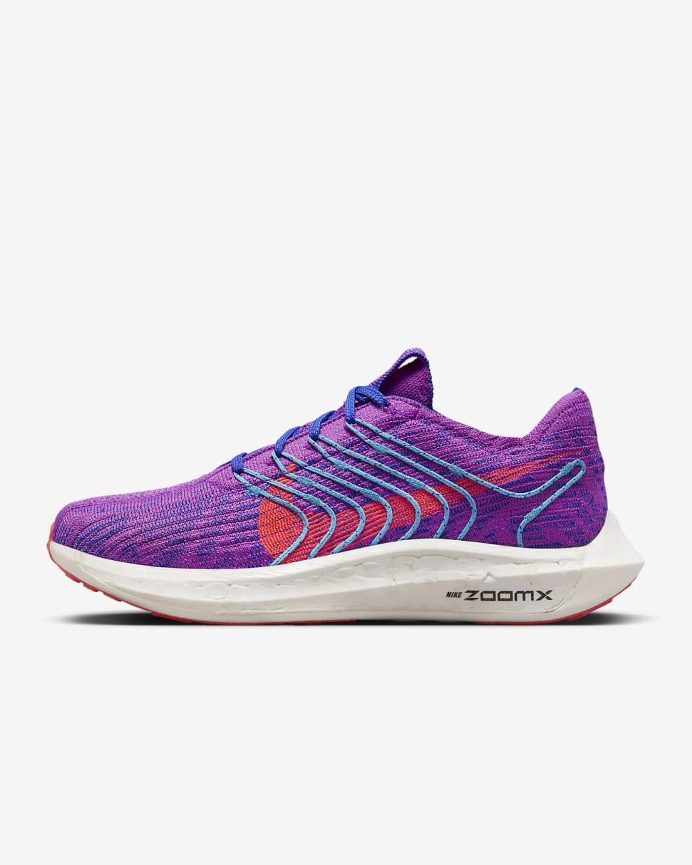 Nike Pegasus Turbo Fuchsia Dream/Racer Blue/Baltic Blue/Bright Crimson | Womens Nike First Day Kicks