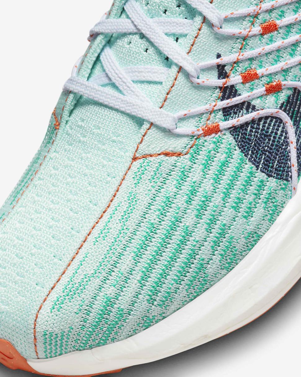 Nike Pegasus Turbo Jade Ice/Clear Jade Ii/Picante Red/Obsidian | Womens Nike First Day Kicks