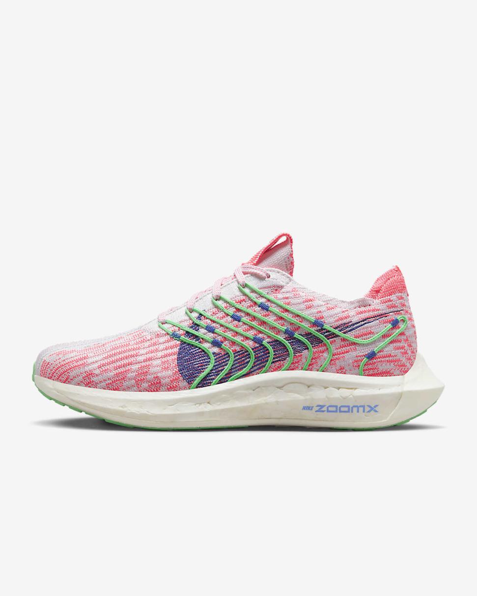 Nike Pegasus Turbo Next Nature White/Hot Punch/Electric Algae/Racer Blue | Womens Nike Running