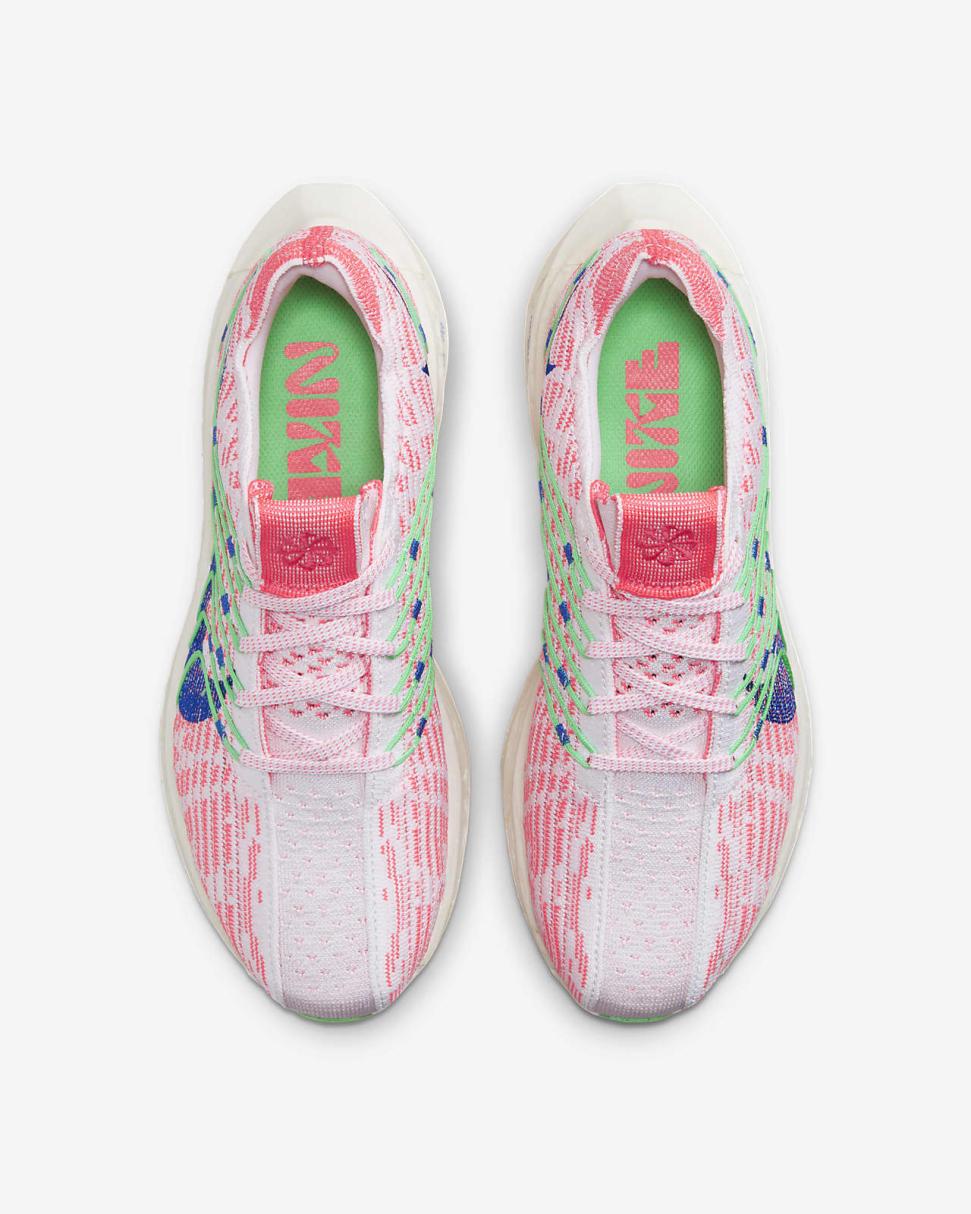 Nike Pegasus Turbo Next Nature White/Hot Punch/Electric Algae/Racer Blue | Womens Nike Running