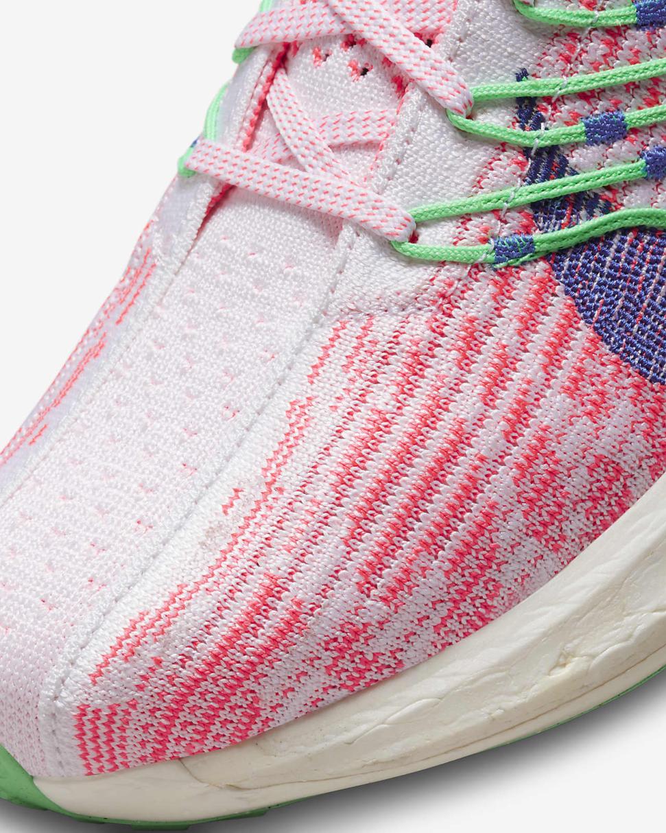 Nike Pegasus Turbo Next Nature White/Hot Punch/Electric Algae/Racer Blue | Womens Nike Running