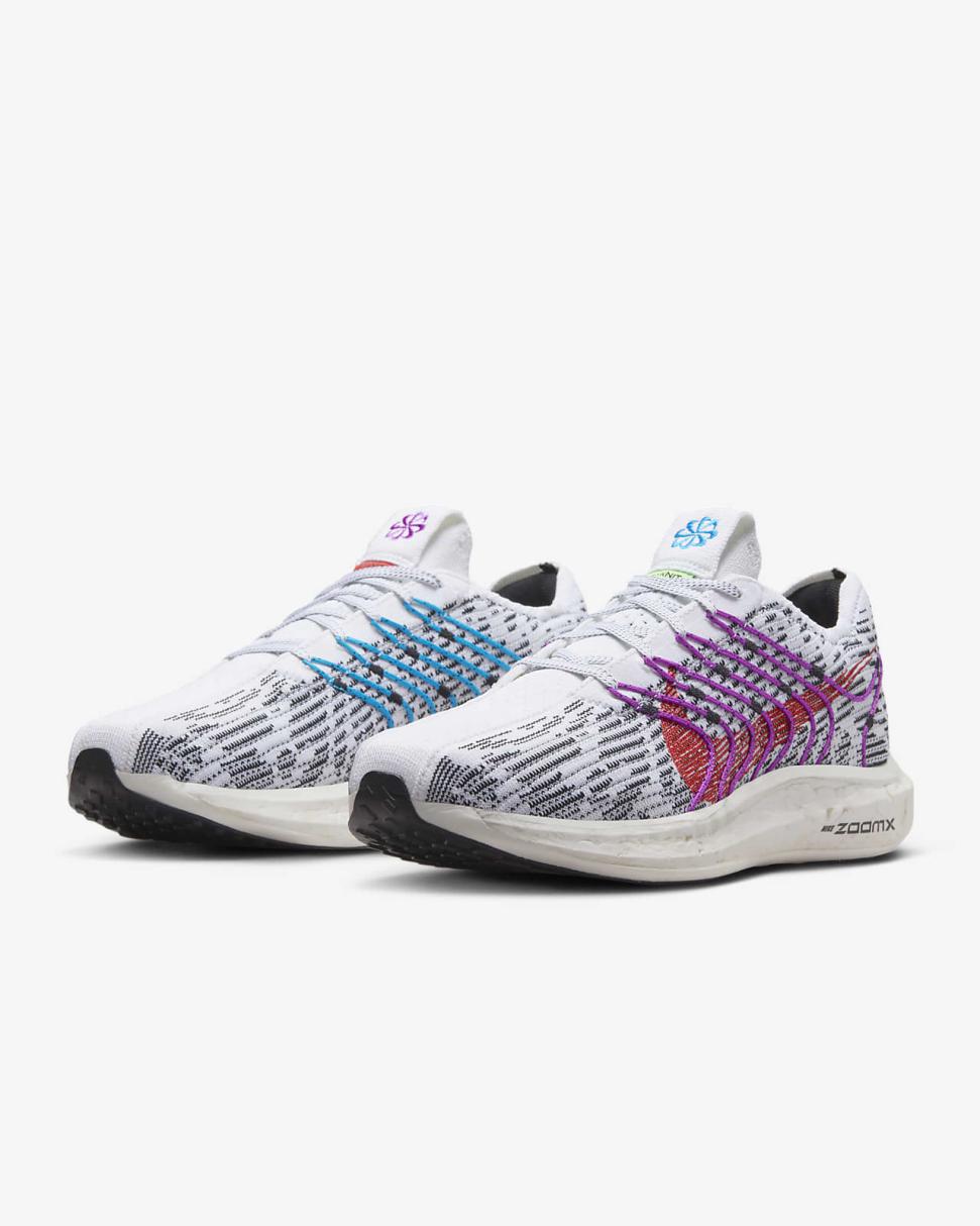 Nike Pegasus Turbo SE White/Black/Blue Lightning/Lime Blast | Mens Nike Running