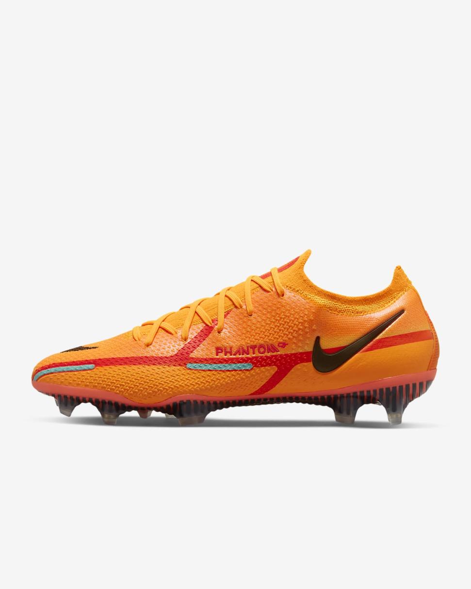 Nike Phantom GT2 Elite FG Laser Orange/Total Orange/Bright Crimson/Black | Mens Nike Soccer