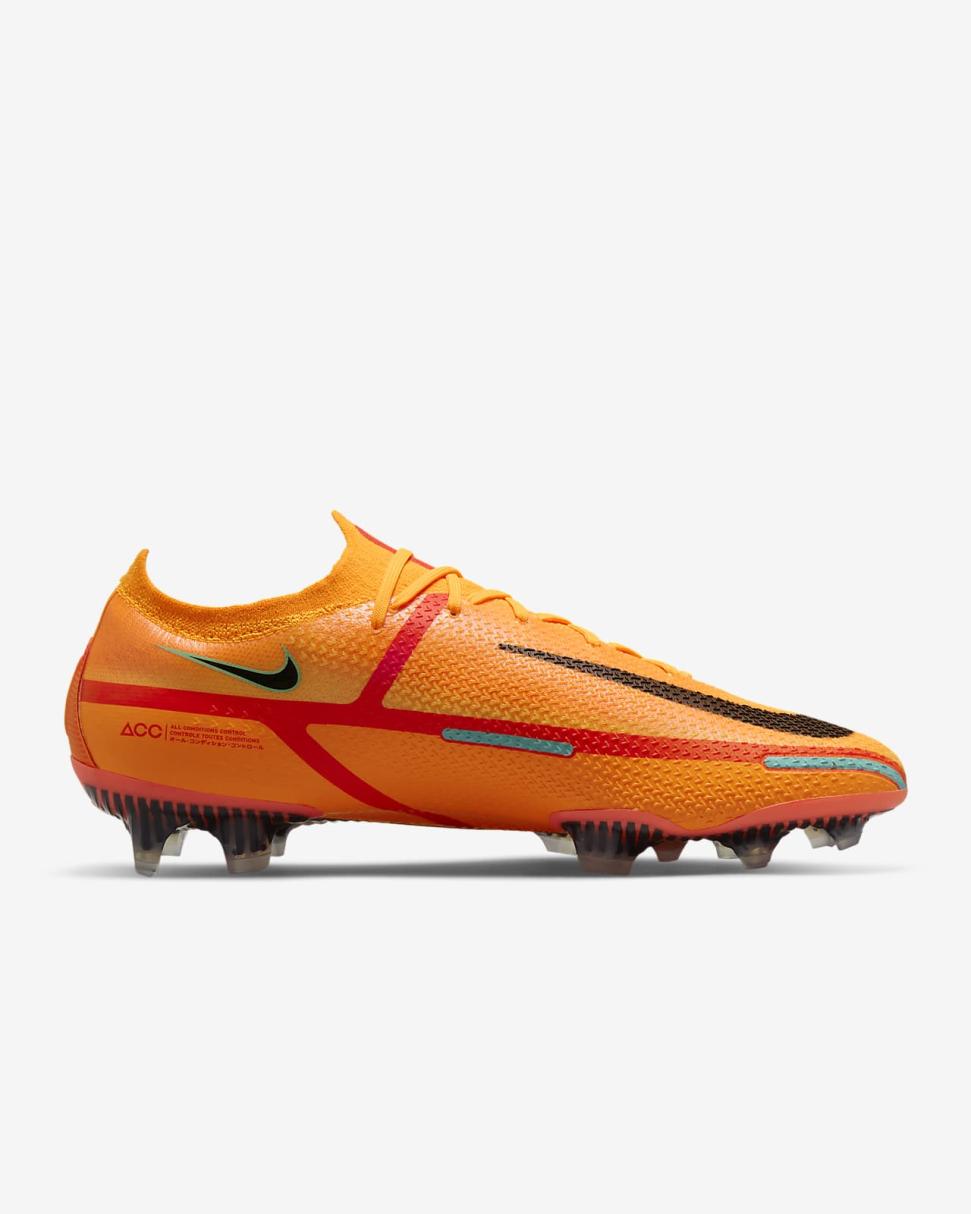 Nike Phantom GT2 Elite FG Laser Orange/Total Orange/Bright Crimson/Black | Mens Nike Soccer
