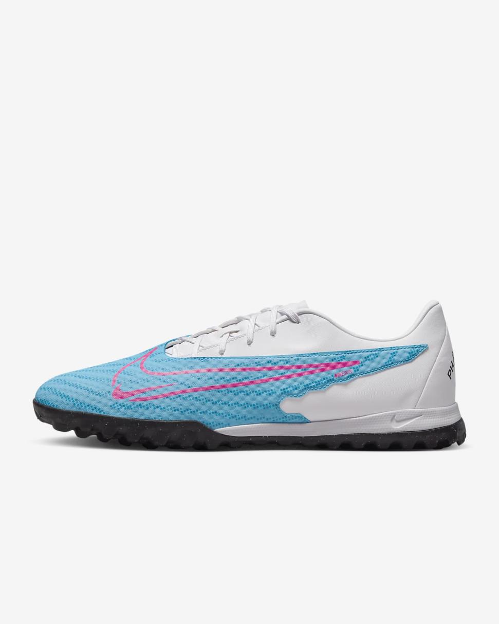 Nike Phantom GX Academy Baltic Blue/White/Laser Blue/Pink Blast | Mens Nike Soccer