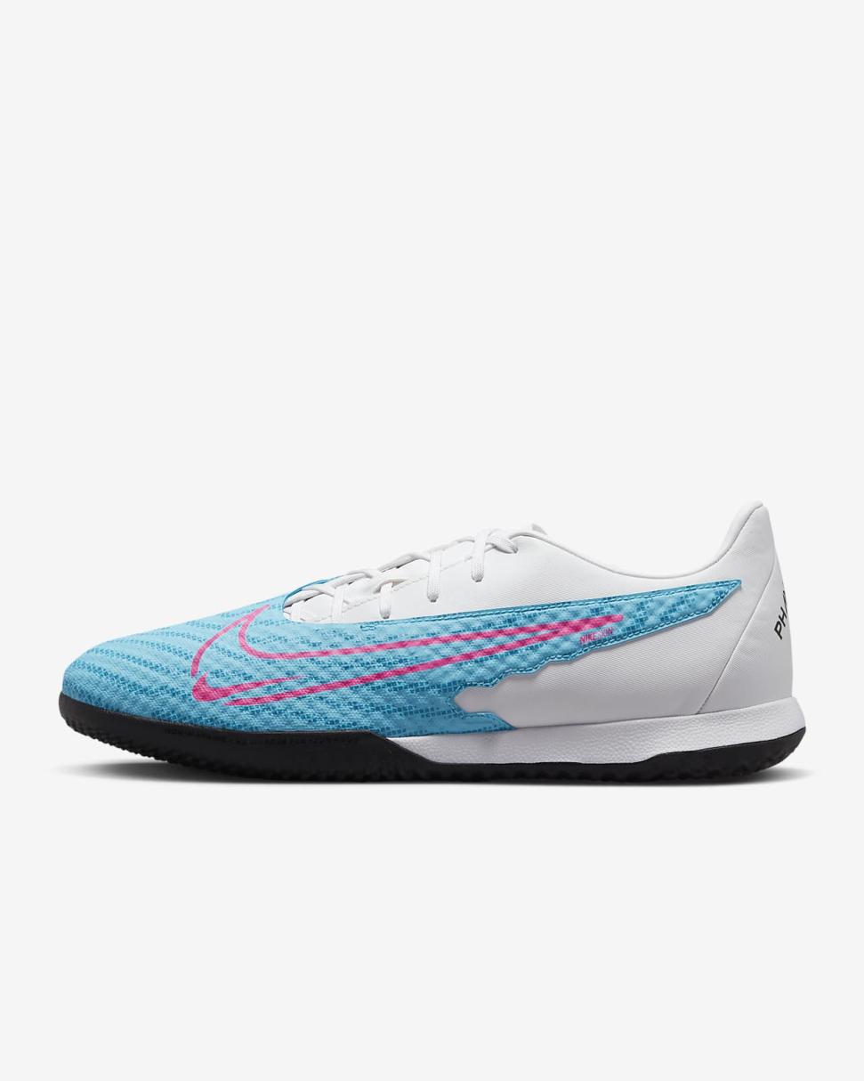 Nike Phantom GX Academy Baltic Blue/White/Laser Blue/Pink Blast | Mens Nike Soccer