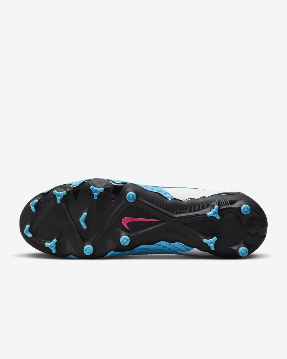 Nike Phantom GX Academy Baltic Blue/White/Laser Blue/Pink Blast | Mens Nike Soccer