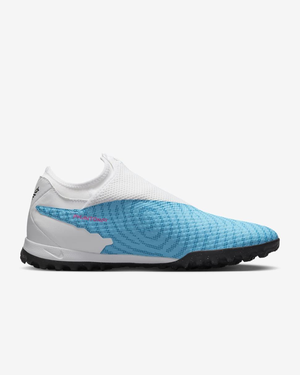 Nike Phantom GX Academy Baltic Blue/White/Laser Blue/Pink Blast | Mens Nike Soccer