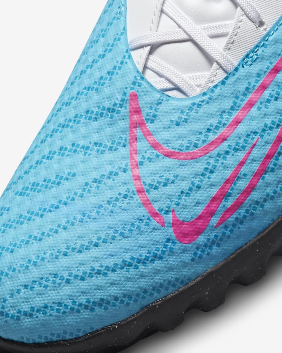 Nike Phantom GX Academy Baltic Blue/White/Laser Blue/Pink Blast | Mens Nike Soccer