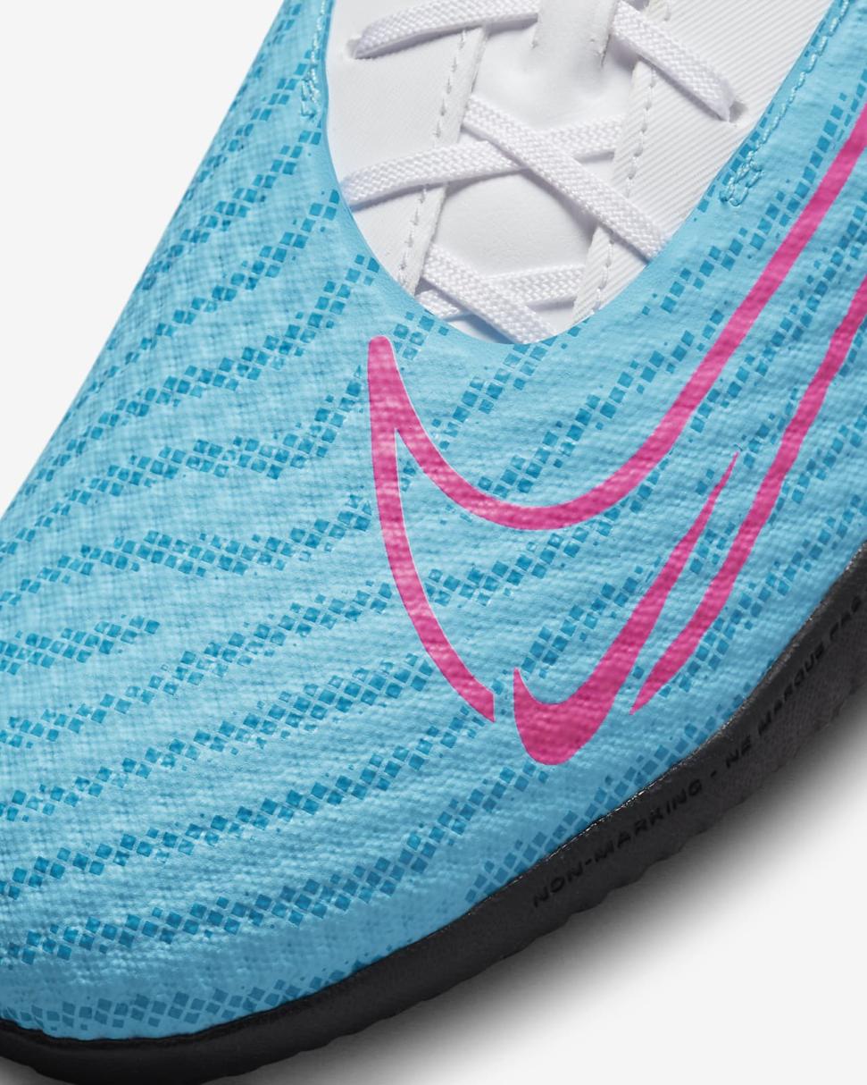Nike Phantom GX Academy Baltic Blue/White/Laser Blue/Pink Blast | Mens Nike Soccer