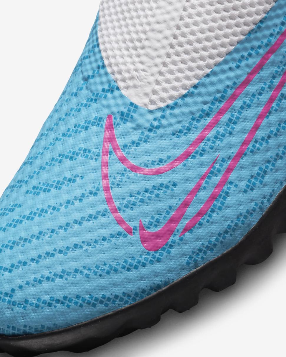 Nike Phantom GX Academy Baltic Blue/White/Laser Blue/Pink Blast | Mens Nike Soccer