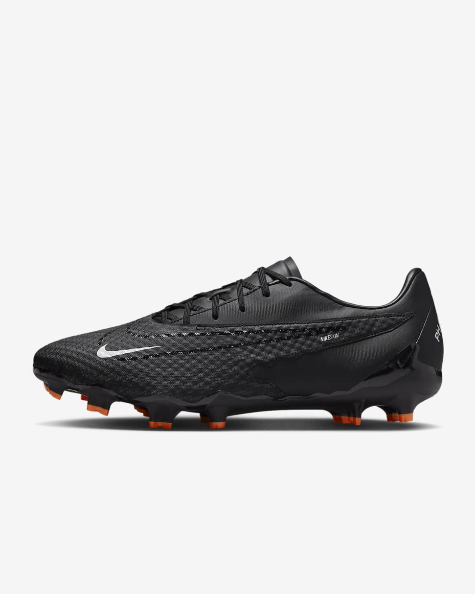 Nike Phantom GX Academy Black/Dark Smoke Grey/Total Orange/Summit White | Mens Nike Soccer
