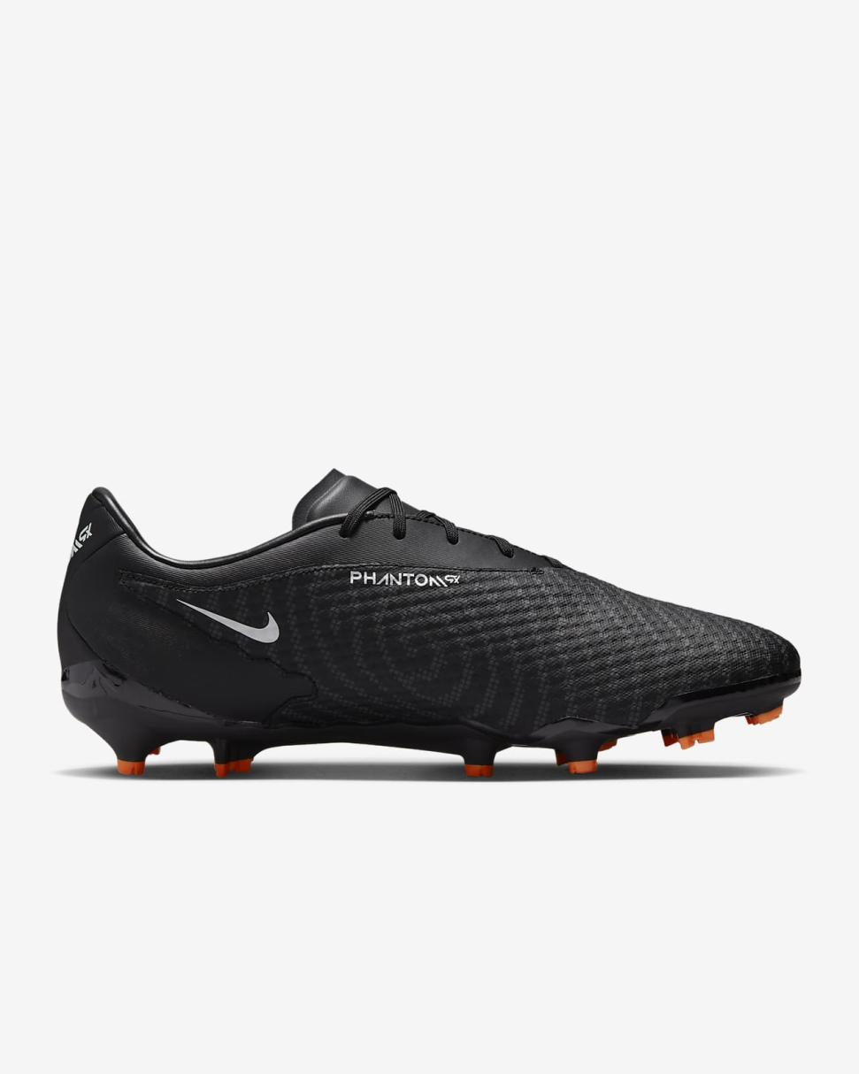 Nike Phantom GX Academy Black/Dark Smoke Grey/Total Orange/Summit White | Mens Nike Soccer