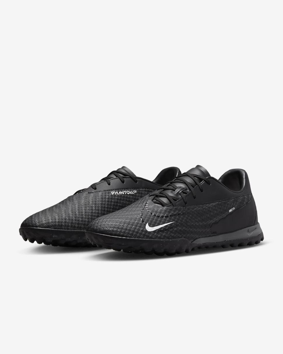Nike Phantom GX Academy Black/Dark Smoke Grey/Total Orange/Summit White | Mens Nike Soccer