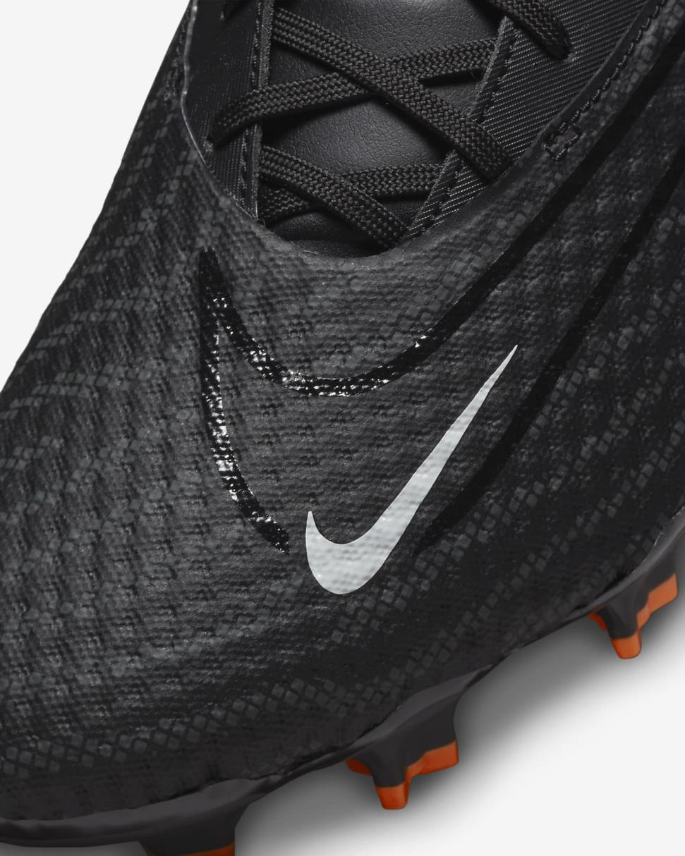 Nike Phantom GX Academy Black/Dark Smoke Grey/Total Orange/Summit White | Mens Nike Soccer