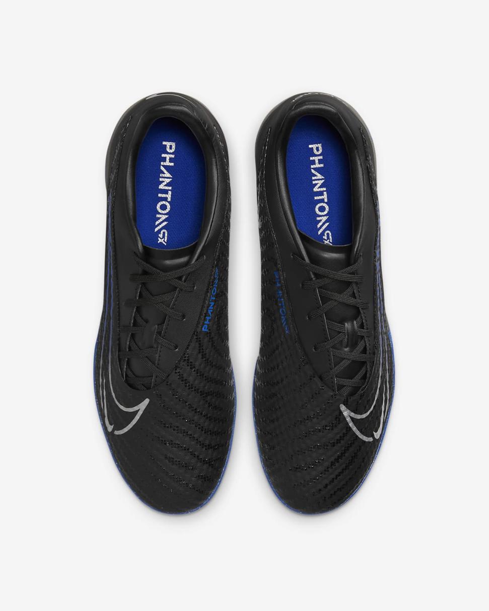 Nike Phantom GX Academy Black/Hyper Royal/Chrome | Mens Nike Soccer