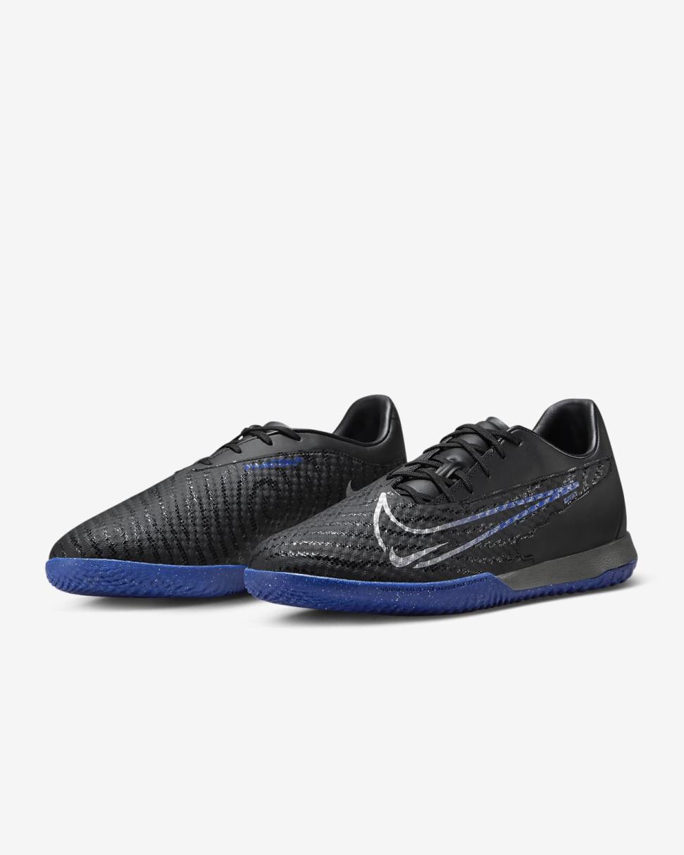 Nike Phantom GX Academy Black/Hyper Royal/Chrome | Mens Nike Soccer