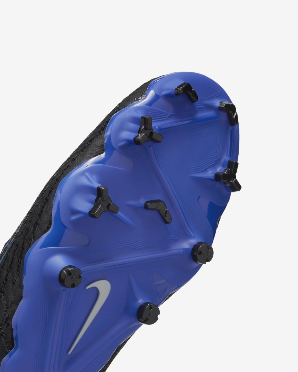 Nike Phantom GX Academy Black/Hyper Royal/Chrome | Mens Nike Soccer