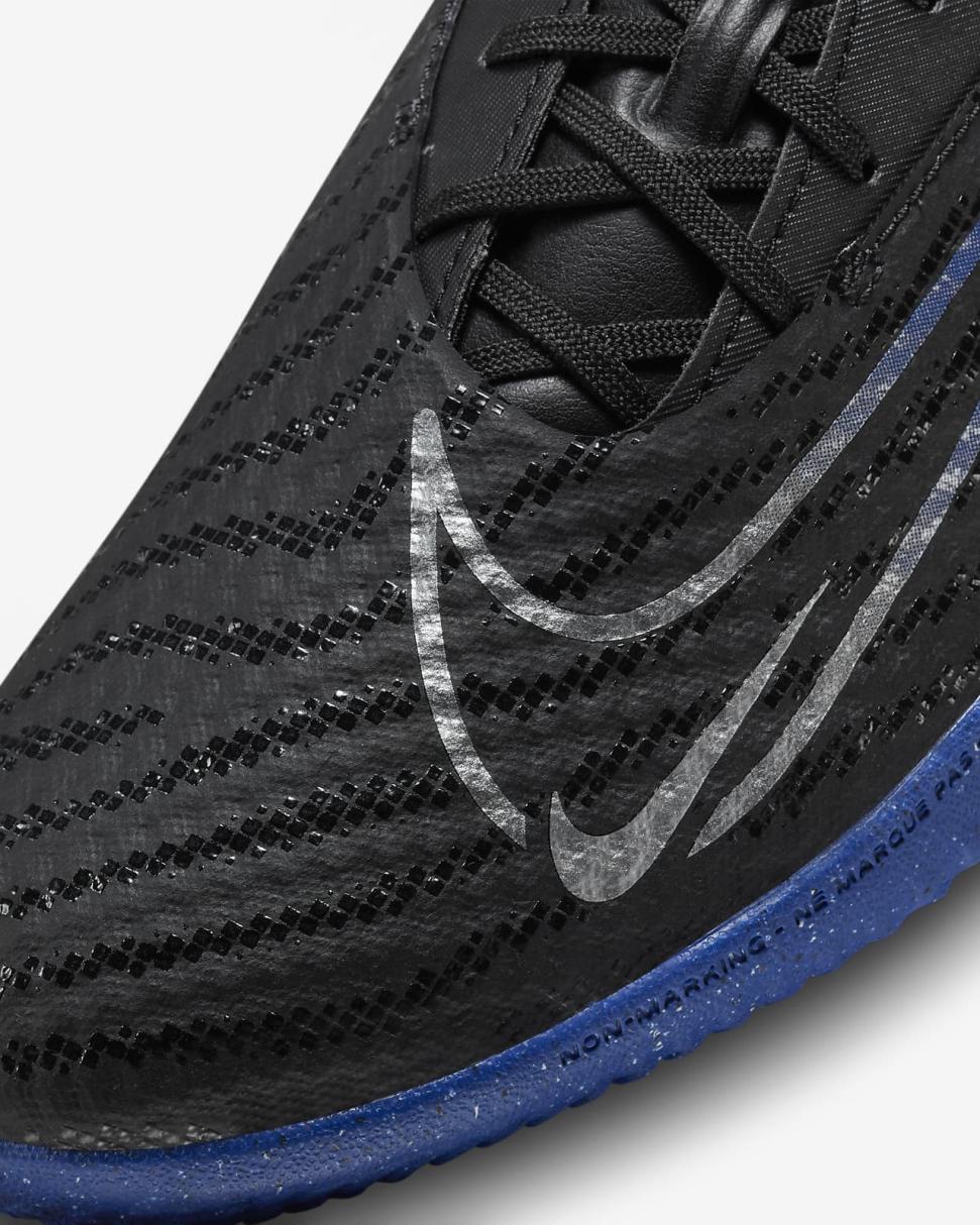 Nike Phantom GX Academy Black/Hyper Royal/Chrome | Mens Nike Soccer