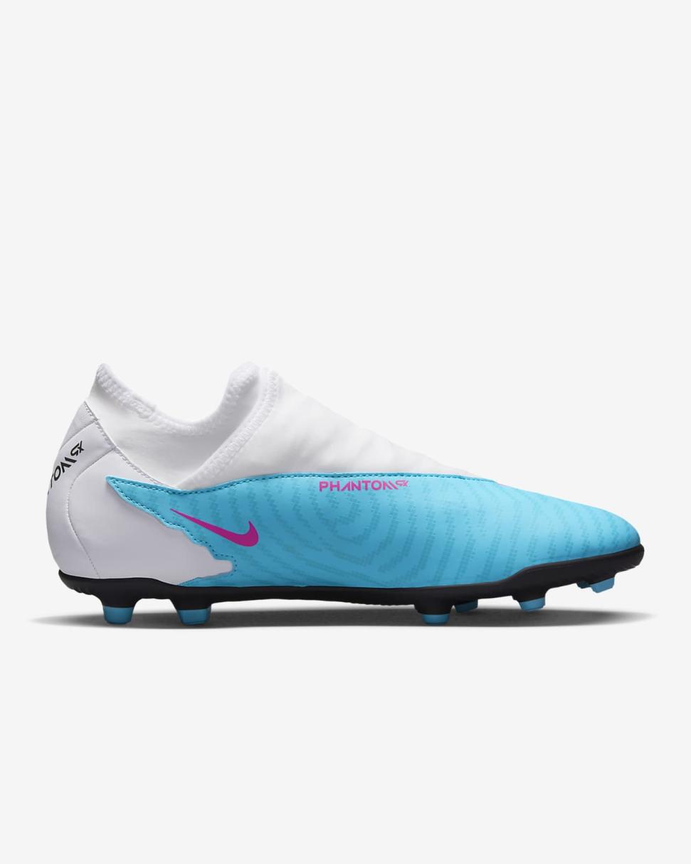 Nike Phantom GX Club Baltic Blue/White/Laser Blue/Pink Blast | Mens Nike Soccer