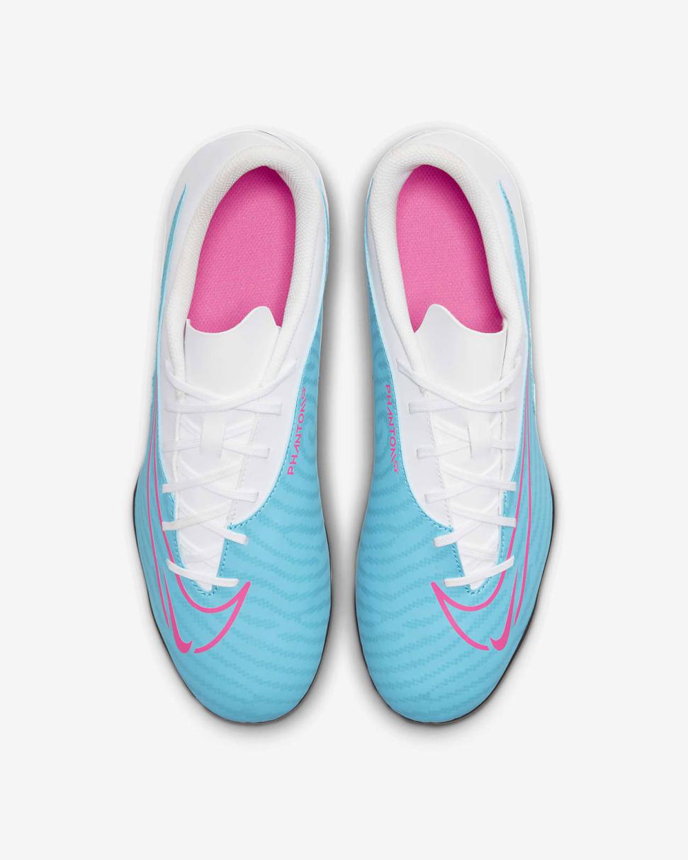 Nike Phantom GX Club Baltic Blue/White/Laser Blue/Pink Blast | Mens Nike Soccer