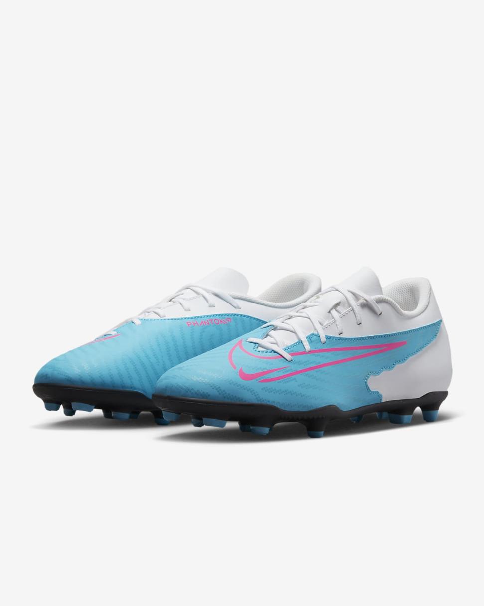Nike Phantom GX Club Baltic Blue/White/Laser Blue/Pink Blast | Mens Nike Soccer
