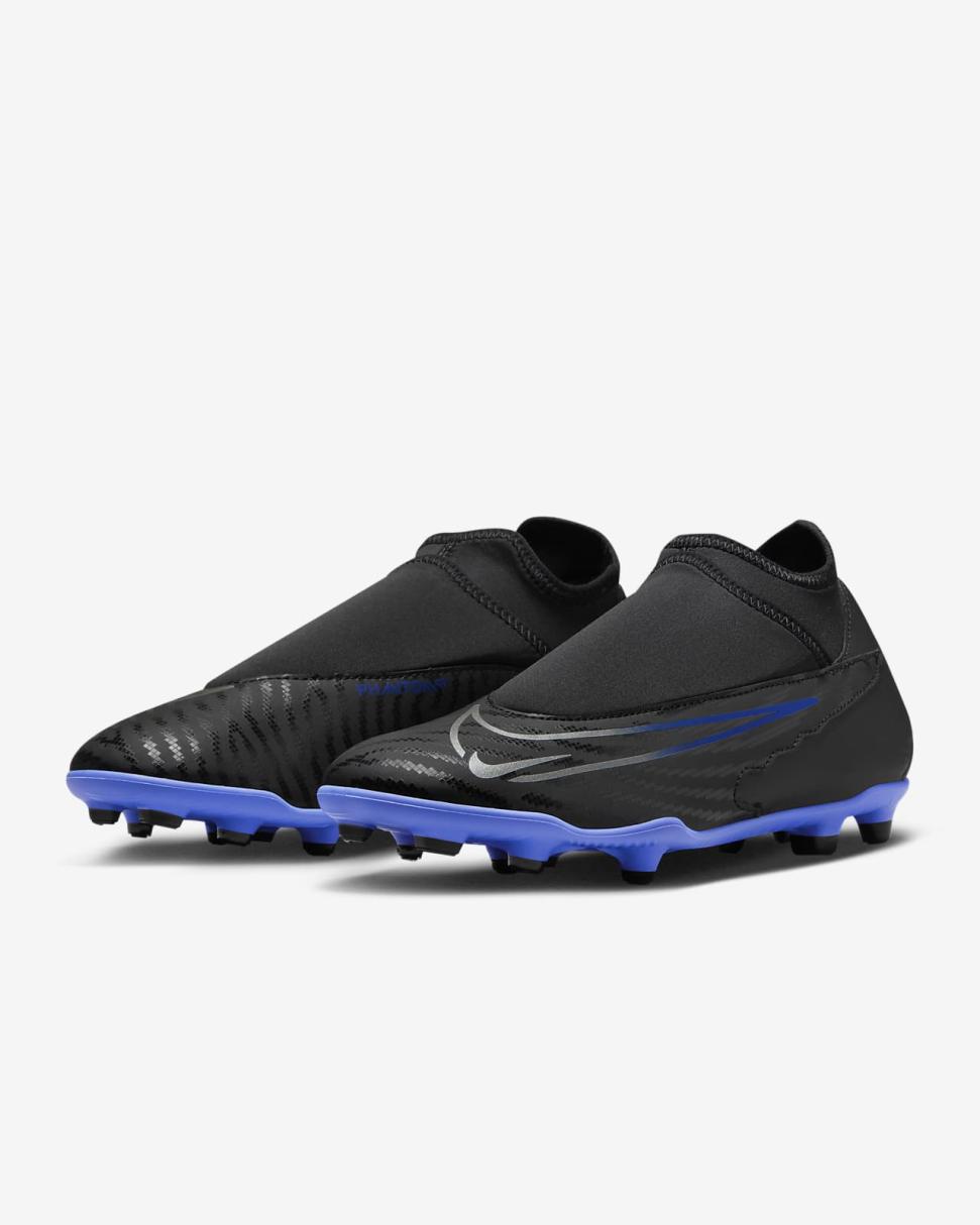 Nike Phantom GX Club Black/Hyper Royal/Chrome | Mens Nike Soccer