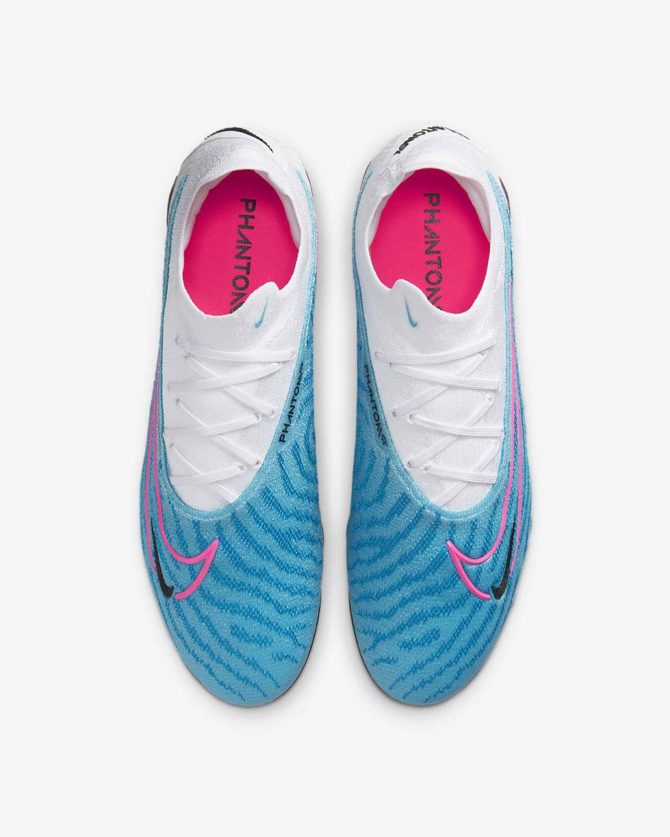 Nike Phantom GX Elite Baltic Blue/White/Laser Blue/Pink Blast | Mens Nike Soccer
