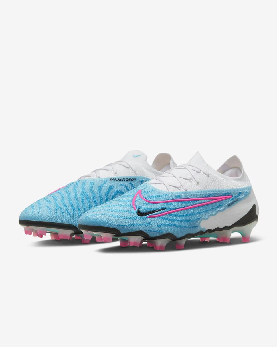 Nike Phantom GX Elite Baltic Blue/White/Laser Blue/Pink Blast | Mens Nike Soccer