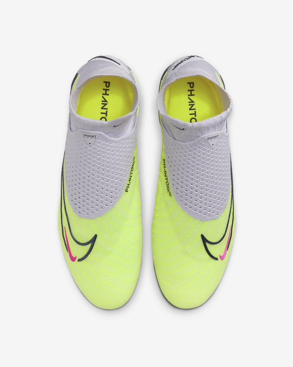 Nike Phantom GX Elite Barely Volt/Barely Grape/Gridiron | Mens Nike Soccer