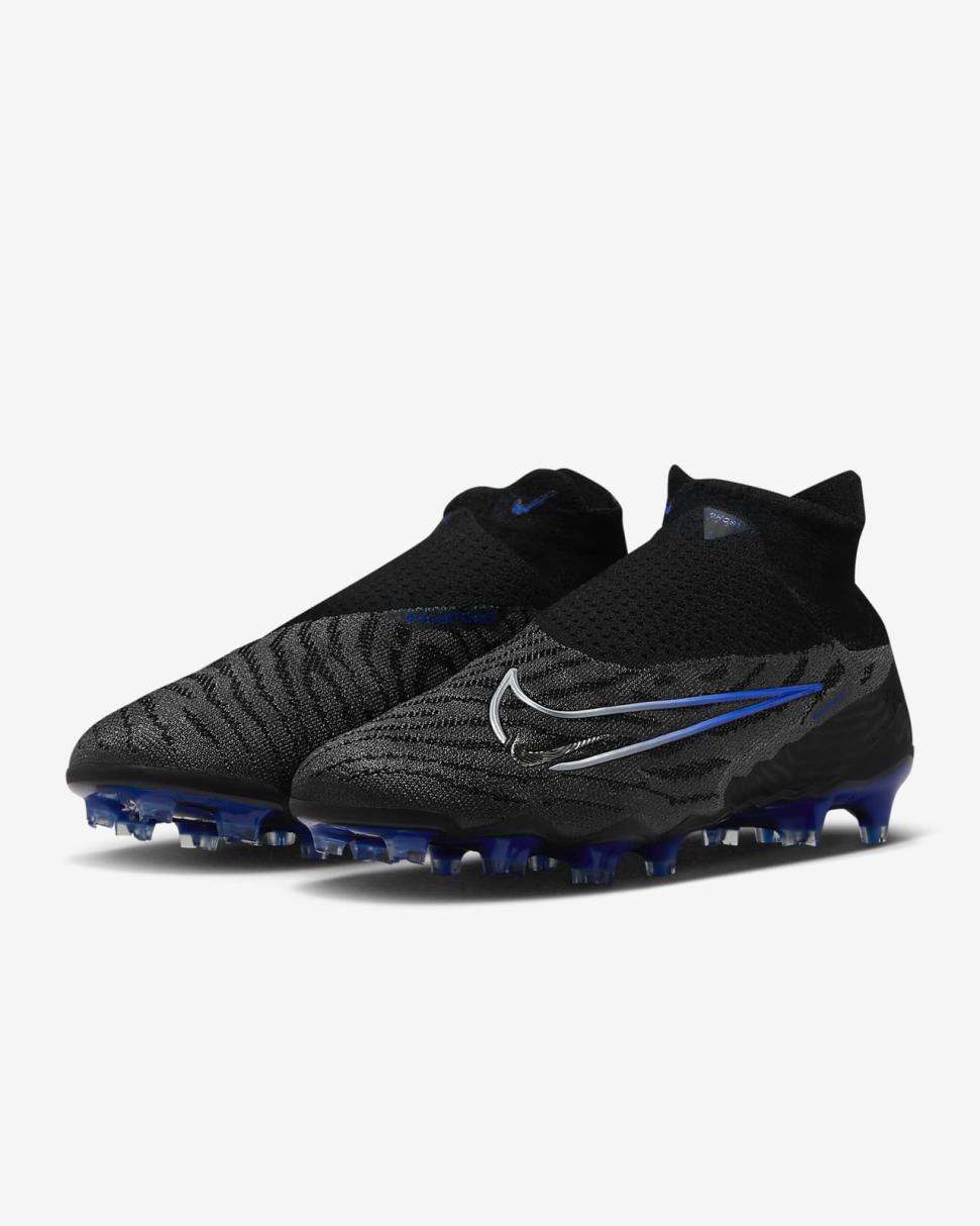 Nike Phantom GX Elite Black/Hyper Royal/Chrome | Mens Nike Soccer