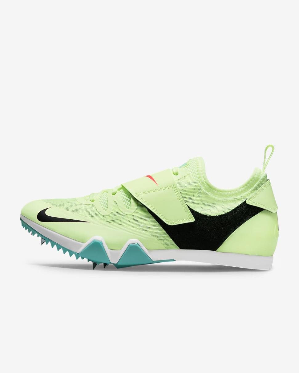 Nike Pole Vault Elite Barely Volt/Black/Dynamic Turquoise/Hyper Orange | Mens/Womens Nike Running