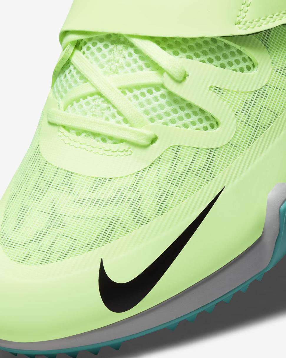 Nike Pole Vault Elite Barely Volt/Black/Dynamic Turquoise/Hyper Orange | Mens/Womens Nike Running