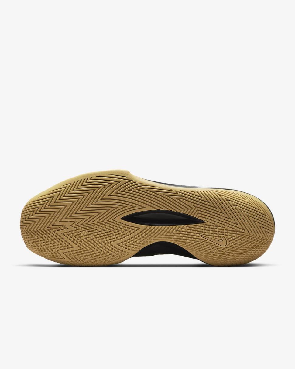 Nike Precision 6 Black/Metallic Gold | Mens/Womens Nike Basketball