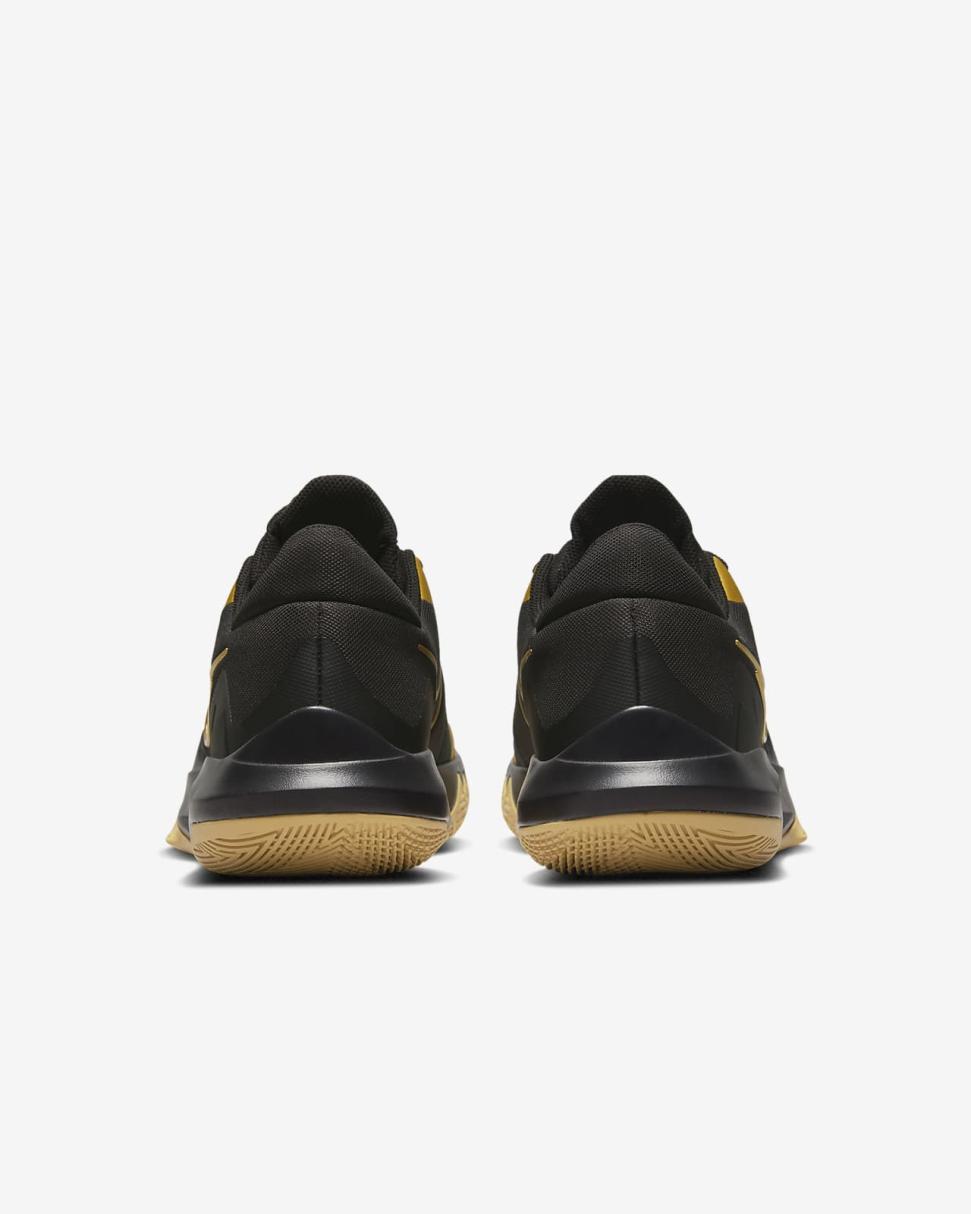 Nike Precision 6 Black/Metallic Gold | Mens/Womens Nike Basketball