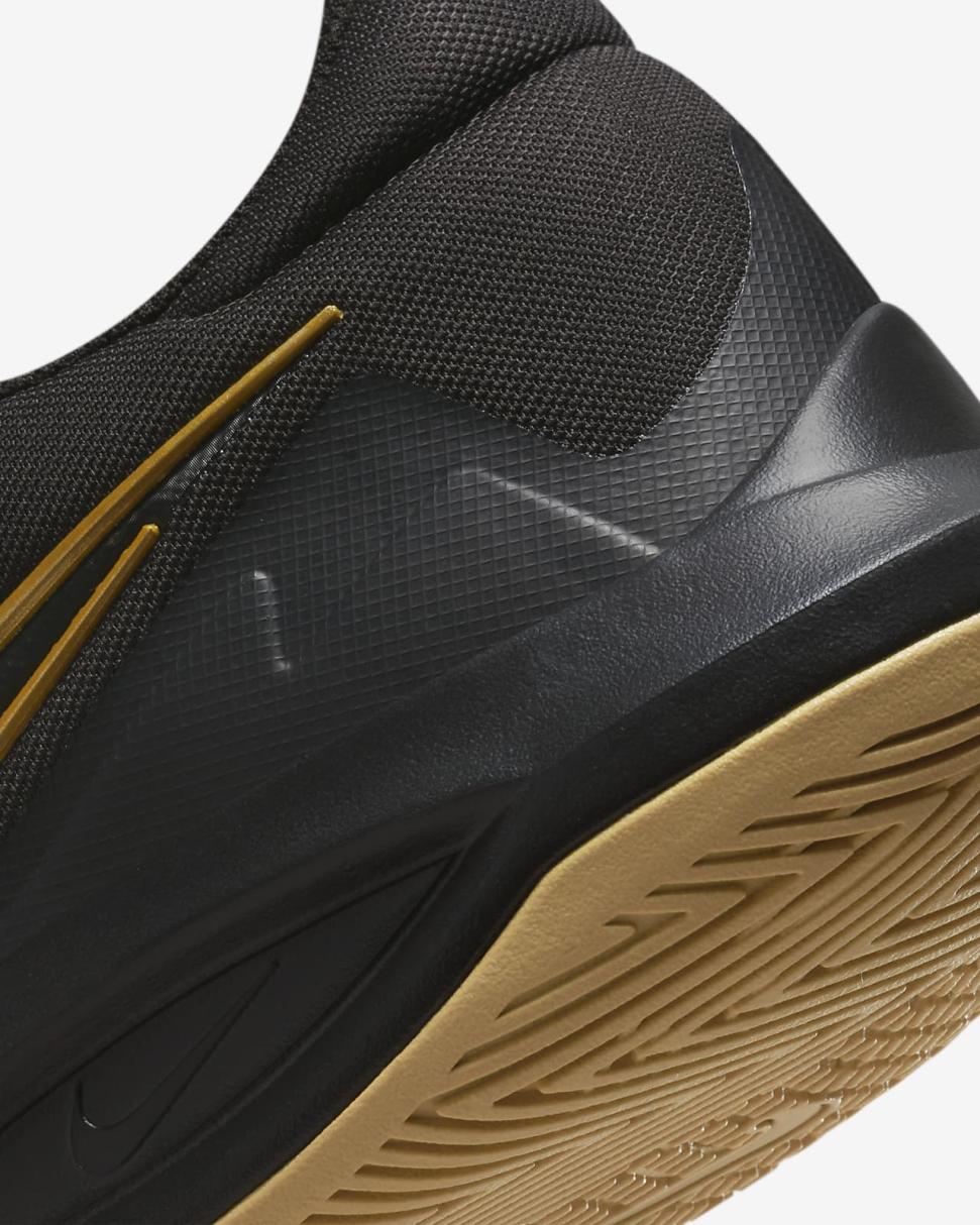Nike Precision 6 Black/Metallic Gold | Mens/Womens Nike Basketball
