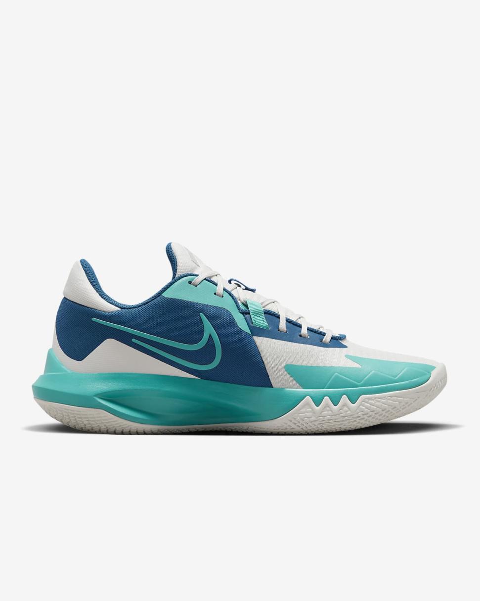 Nike Precision 6 Phantom/Industrial Blue/Clear Jade | Mens Nike Basketball