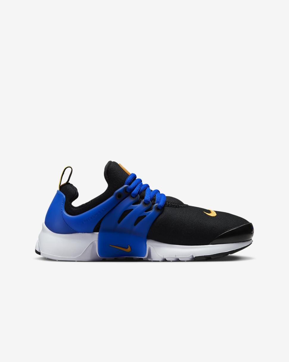 Nike Presto Black/Racer Blue/Laser Orange/Laser Orange | Kids Nike Lifestyle