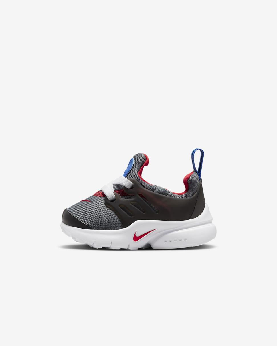 Nike Presto Cool Grey/Black/White/Light Crimson | Kids Nike Lifestyle