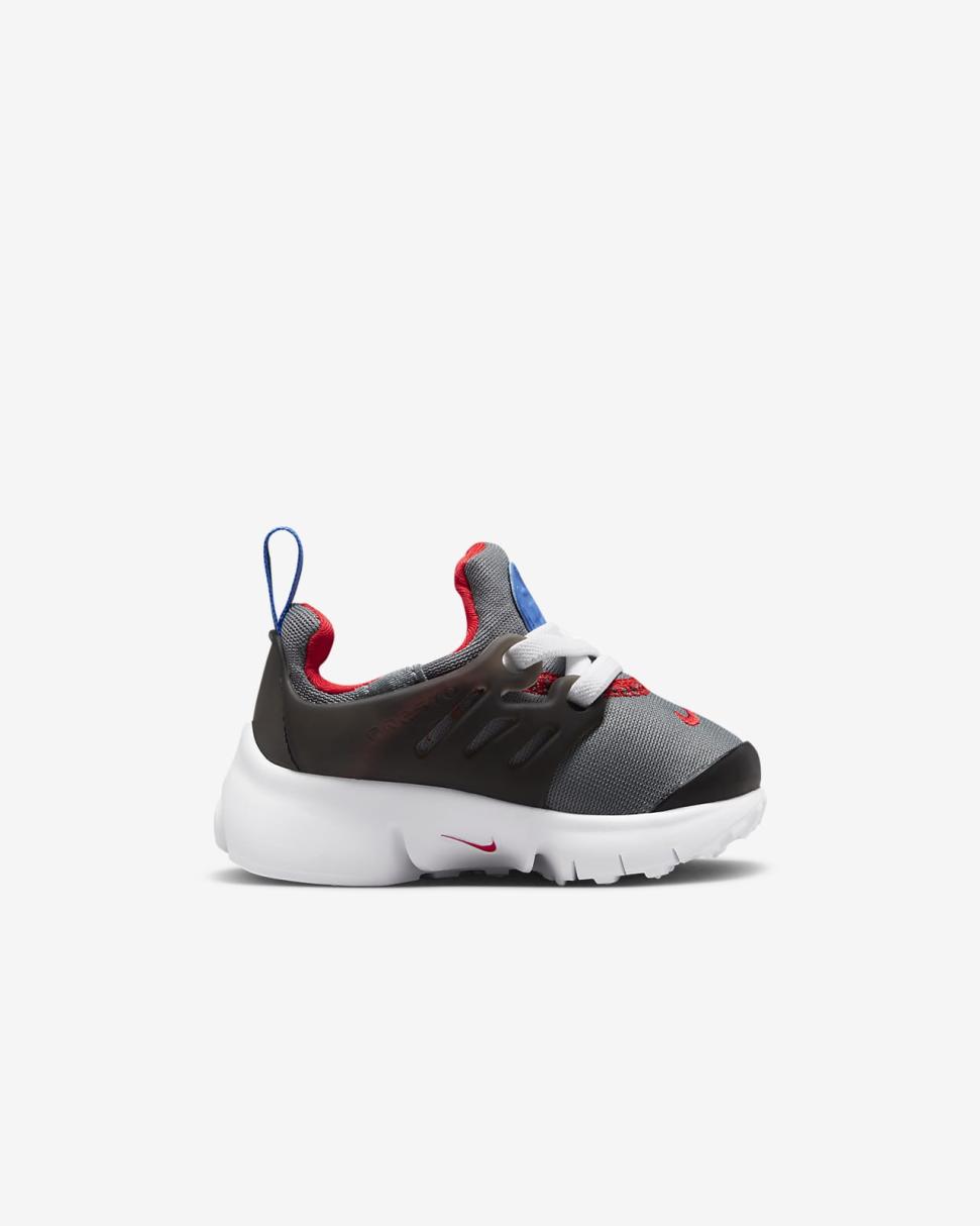 Nike Presto Cool Grey/Black/White/Light Crimson | Kids Nike Lifestyle