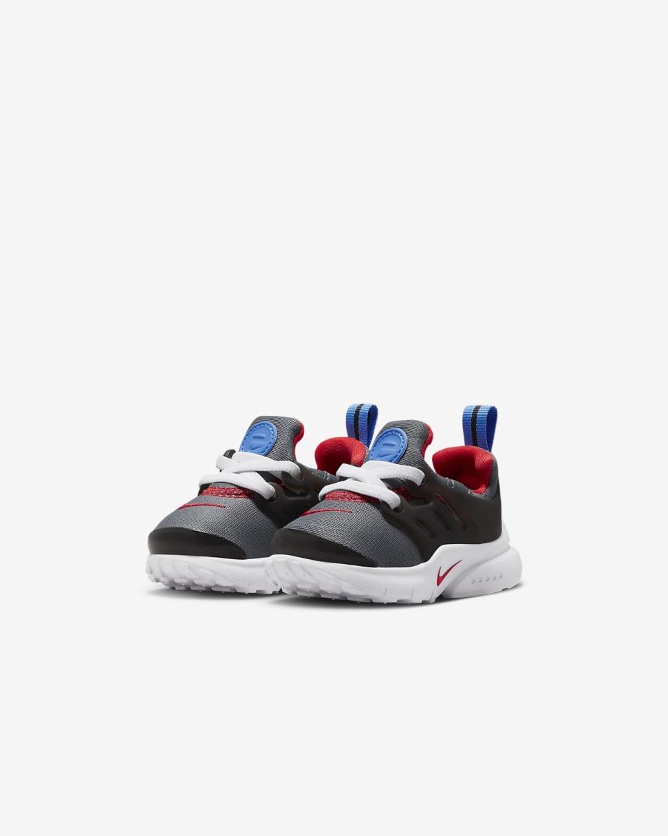 Nike Presto Cool Grey/Black/White/Light Crimson | Kids Nike Lifestyle